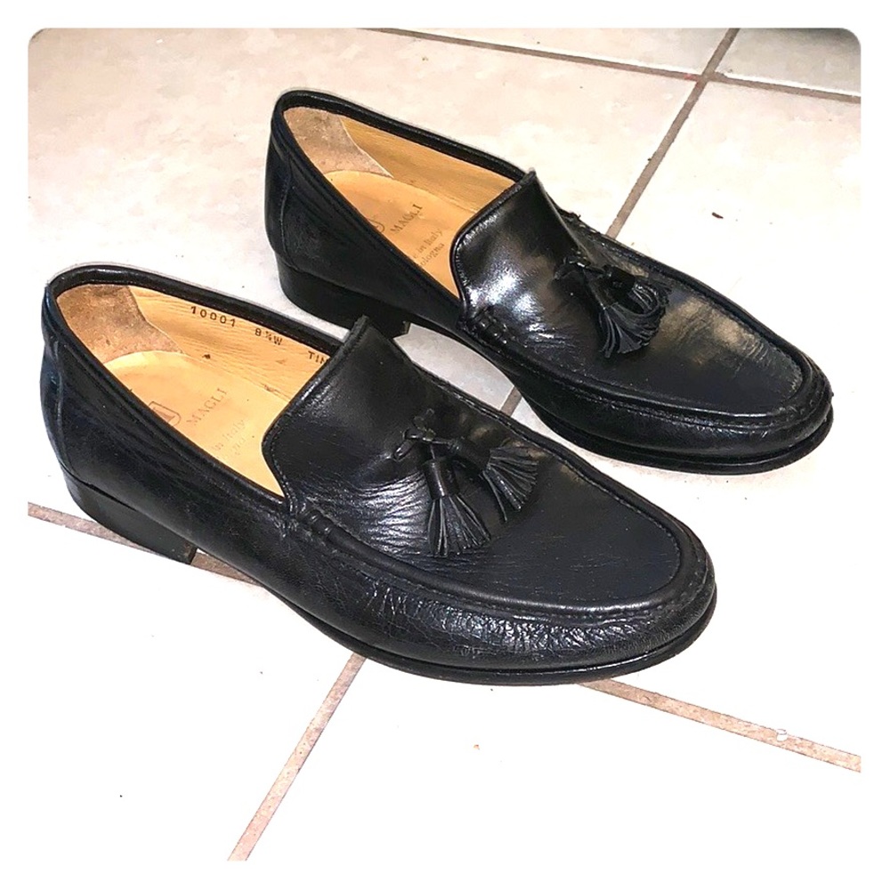 Bruno Magli loafers Italian made